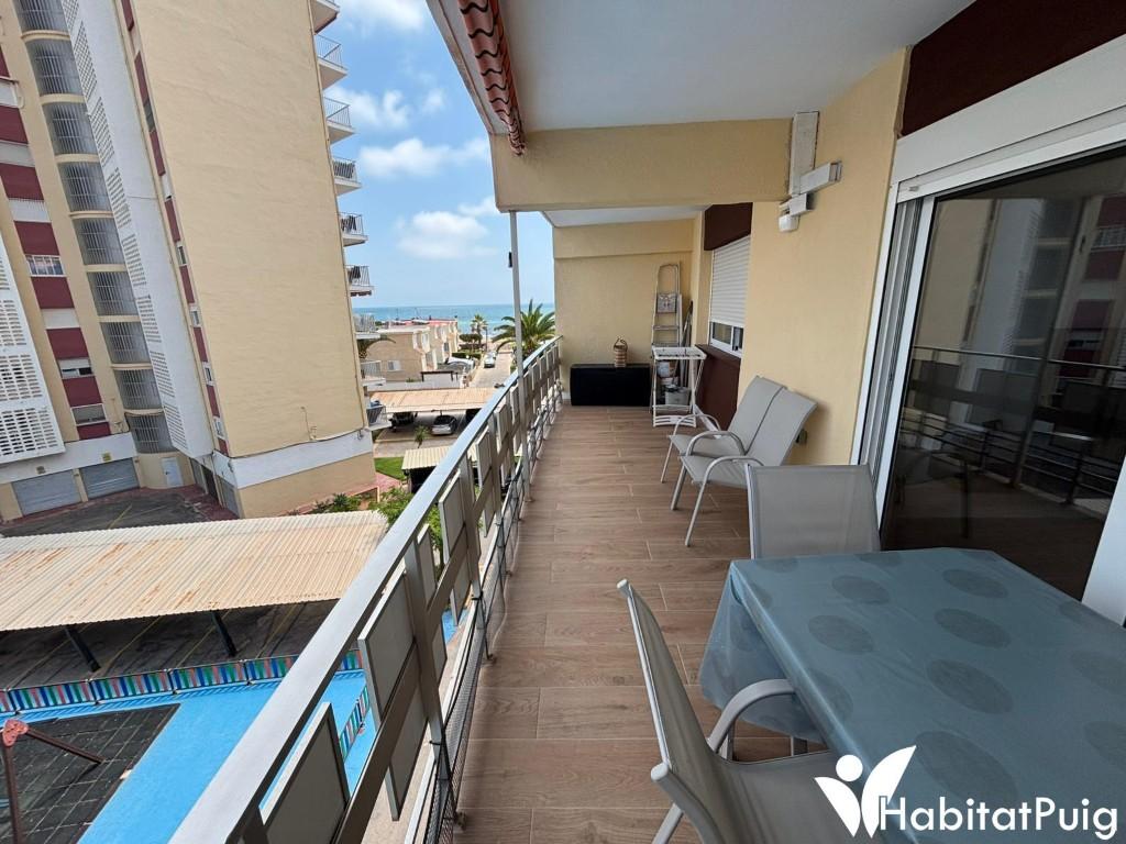 Apartamento en alquiler temporal en Mar Plata, Playa de El Puig (de septiembre a mayo)