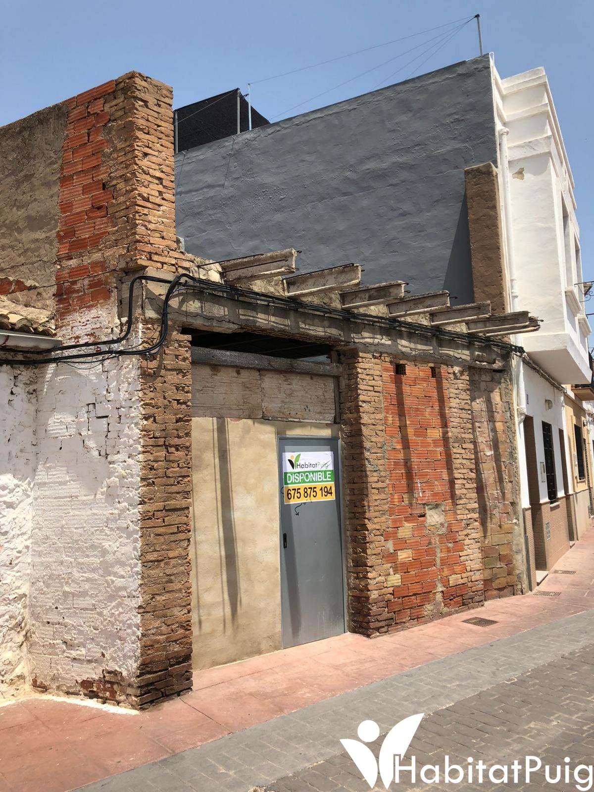 Solar en venta en el casco antiguo de El Puig